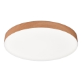 Top Light - LED-Badezimmer-Deckenleuchte SPIRIT LED/36W/230V 3000/4000/6500K IP44 Ø 40 cm braun
