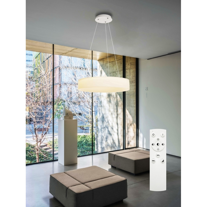 Top Light - LED Dimmbare Deckenleuchte HALO 40W/230V 3000-6500K, 44 cm Durchmesser + Fernbedienung