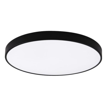 Top Light - LED, dimmbar Badezimmer-Deckenleuchte PETAL LED/60W/230V 3000–6500K IP44 Ø 59 cm schwarz + Fernbedienung