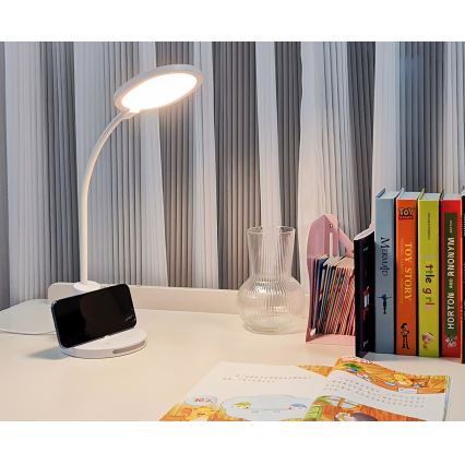 Top Light - LED Dimmbare Touch Tischlampe VIOLA LED/12W/230V 2700-6500K Weiß