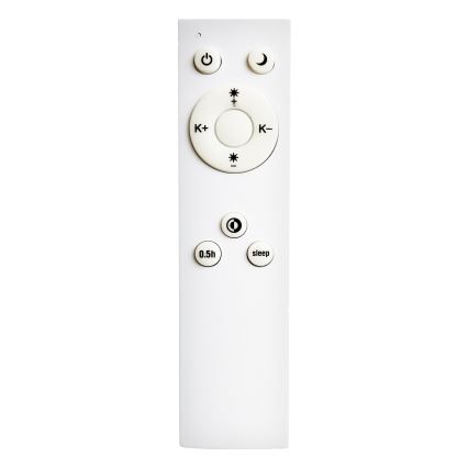 Top Light - LED dimmbare Deckenleuchte OCEAN H80 RC LED/100W/230V quadratisch + Fernbedienung