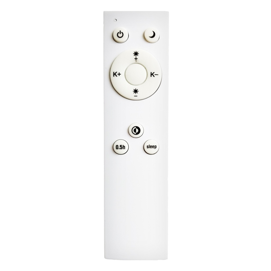 Top Light - LED dimmbare Deckenleuchte OCEAN H80 RC LED/100W/230V quadratisch + Fernbedienung