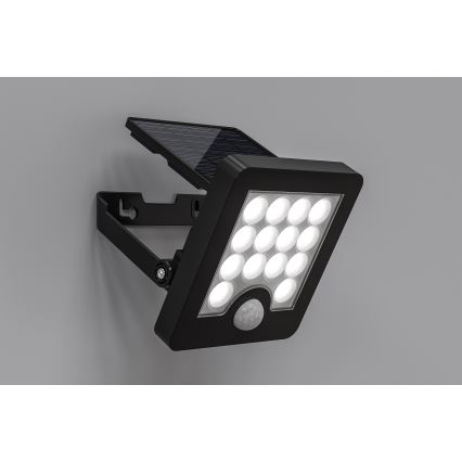 Top Light - LED-Solarwandstrahler mit Sensor HELEON S LED/5W/3,7V IP65 4000K 1800 mAh