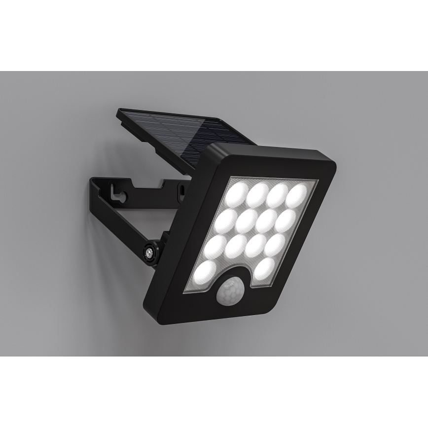 Top Light - LED-Solarwandstrahler mit Sensor HELEON S LED/5W/3,7V IP65 4000K 1800 mAh