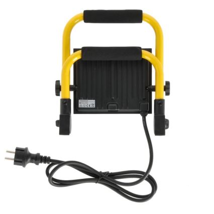 Tragbarer LED-Strahler TIGRA LED/50W/4000K IP54 schwarz/gelb
