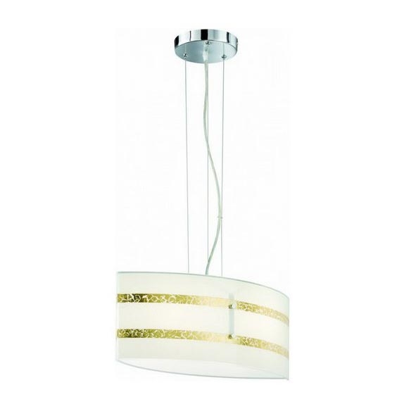 Trio - Hängeleuchte an Kabel NIKOSIA 2xE27/40W/230V gold