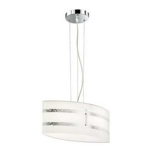 Trio - Hängeleuchte an Kabel NIKOSIA 2xE27/40W/230V silber