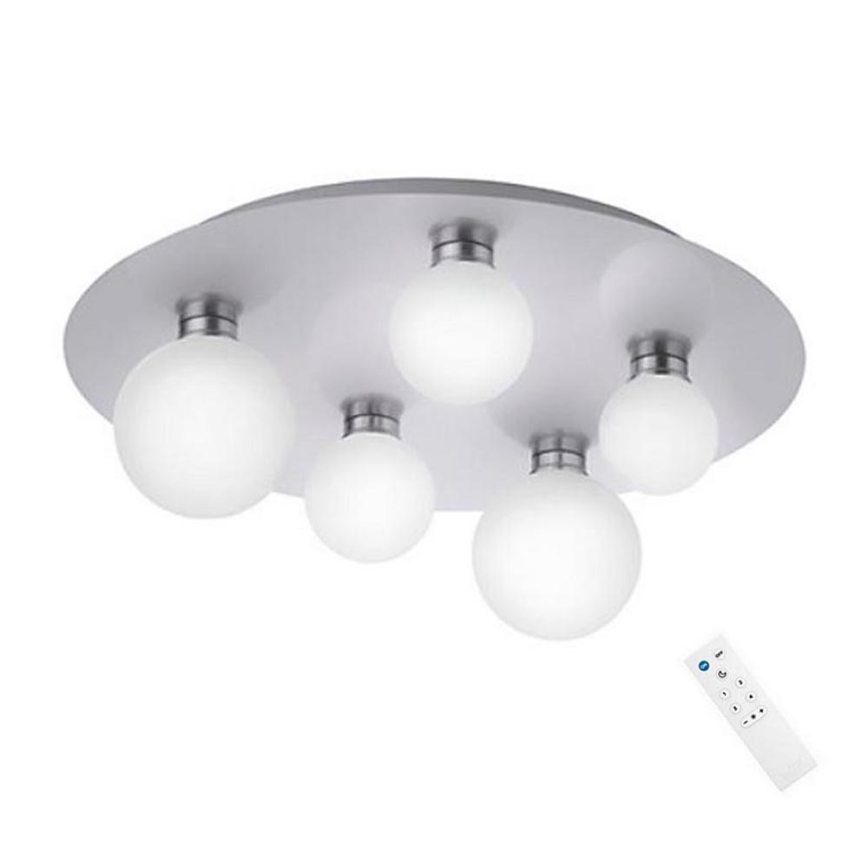 Trio - LED RGB dimmbares Deckenleuchte DICAPO 5xLED/3W/230V 3000-5000K + Fernbedienung