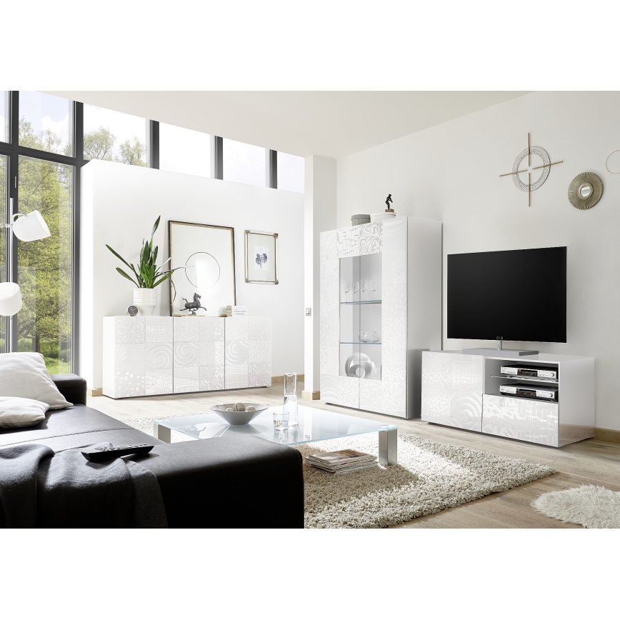 TV-Lowboard ARIA weiß