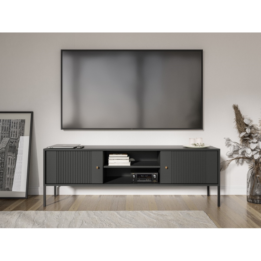 TV-Lowboard LUE schwarz