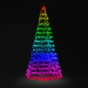 Twinkly - LED RGBW dimmbarer Außen-Weihnachtsbaum LIGHT TREE 750xLED 4m IP44 Wi-Fi