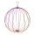 Twinkly - RGBW-LED dimmbar Außendekoration SPHERE 210 LEDs IP44 Wi-Fi