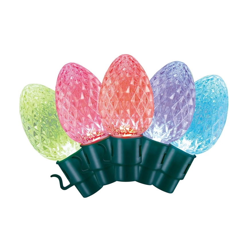 Twinkly - LED RGB dimmbare Außen-Weihnachtslichterkette FACETED 40xLED 14,5 m IP44 Wi-Fi