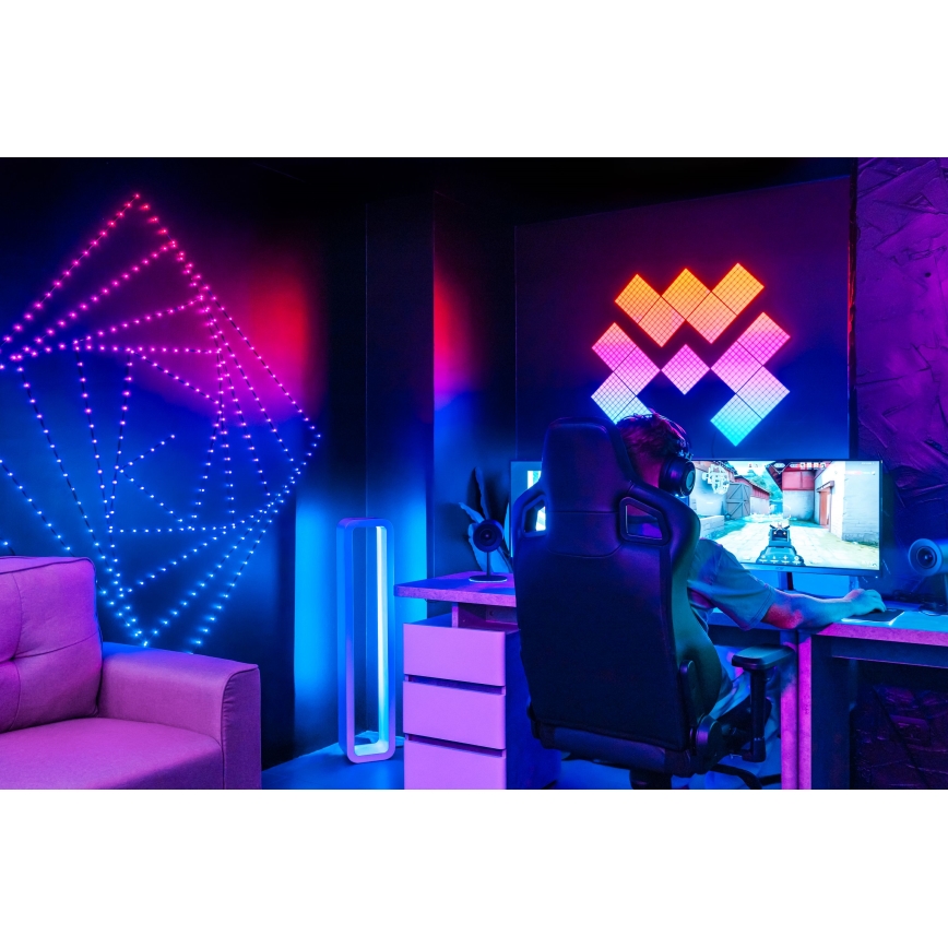 Twinkly - LED RGB Dimmbarer Weihnachtslichterkette DOTS 60xLED 7 m USB Wi-Fi
