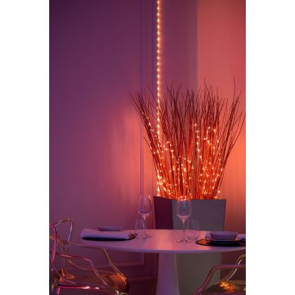 Twinkly - LED RGB Dimmbarer Weihnachtslichterkette DOTS 60xLED 7 m USB Wi-Fi
