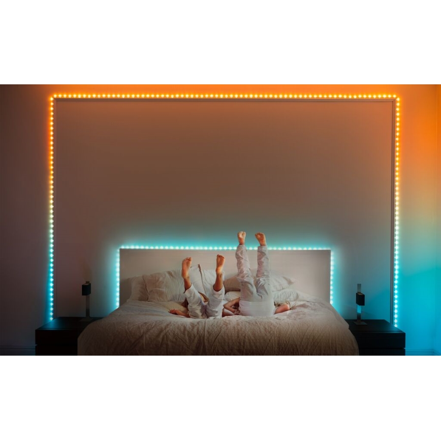 Twinkly - LED RGB Außen-Dimmstreifen DOTS 400xLED 20 m IP44 Wi-Fi