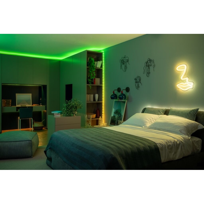 Twinkly - LED RGB Außen-Dimmstreifen DOTS 400xLED 20 m IP44 Wi-Fi