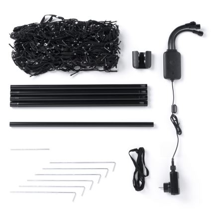 Twinkly - LED RGBW dimmbarer Außen-Weihnachtsbaum LIGHT TREE 300xLED 2m IP44 Wi-Fi