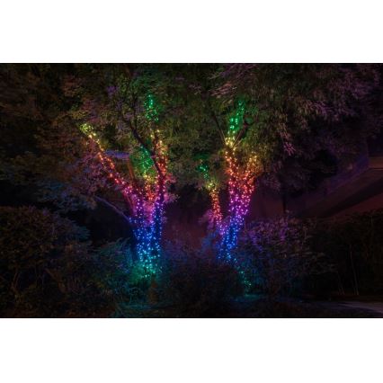 Twinkly - LED RGB dimmbare Außen-Weihnachtslichterkette STRINGS 600xLED 51,5m IP44 Wi-Fi