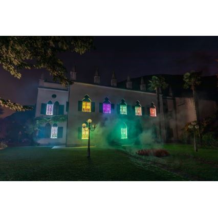 Twinkly - LED RGBW dimmbare Außen-Weihnachtsvorhang CURTAIN 210xLED 6,1m IP44 Wi-Fi