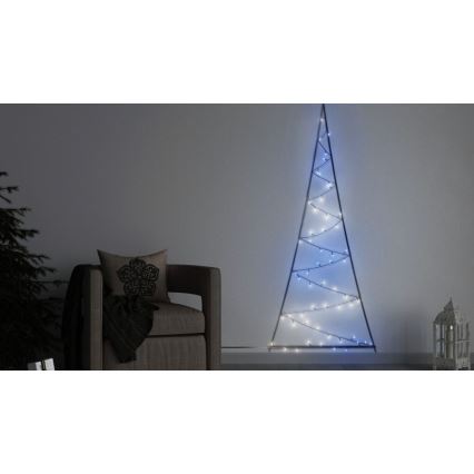 Twinkly - LED RGBW dimmbarer Außen-Weihnachtsbaum LIGHT TREE 70xLED IP44 Wi-Fi