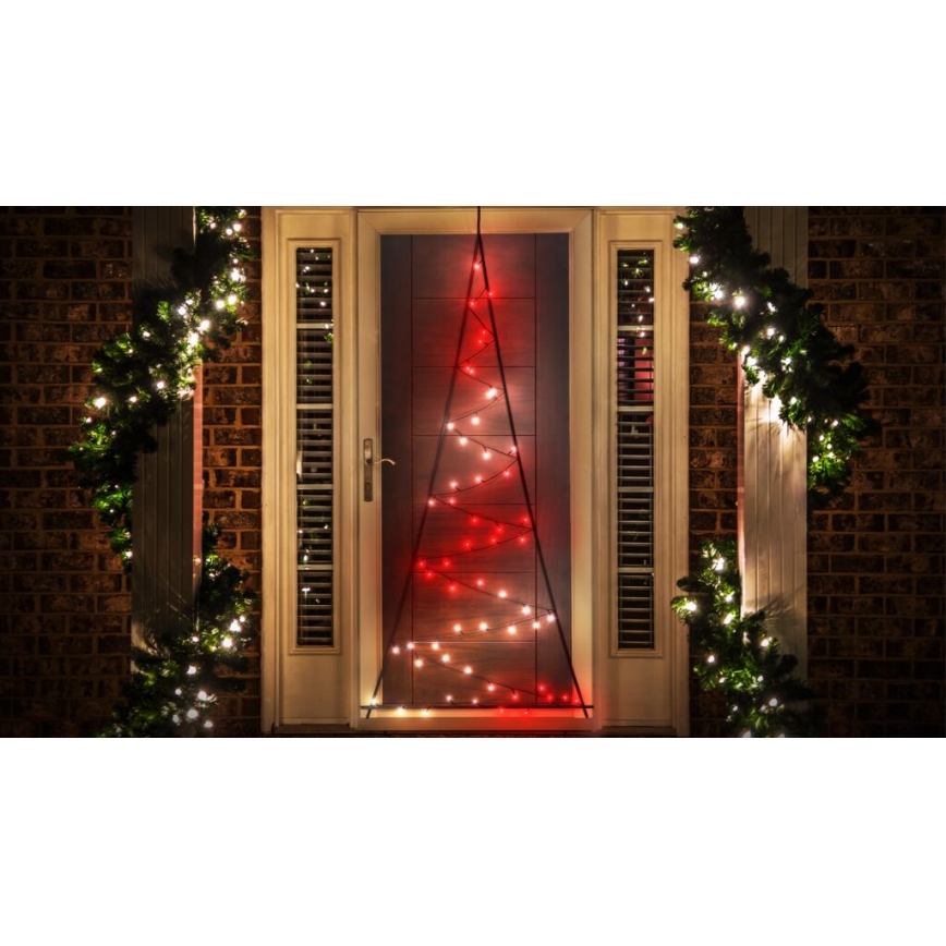 Twinkly - LED RGBW dimmbarer Außen-Weihnachtsbaum LIGHT TREE 70xLED IP44 Wi-Fi