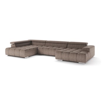 U-förmiges Ecksofa TROPEA beige