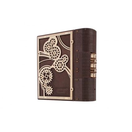Ugears - 3D mechanisches Holzpuzzle Buch der Geheimnisse