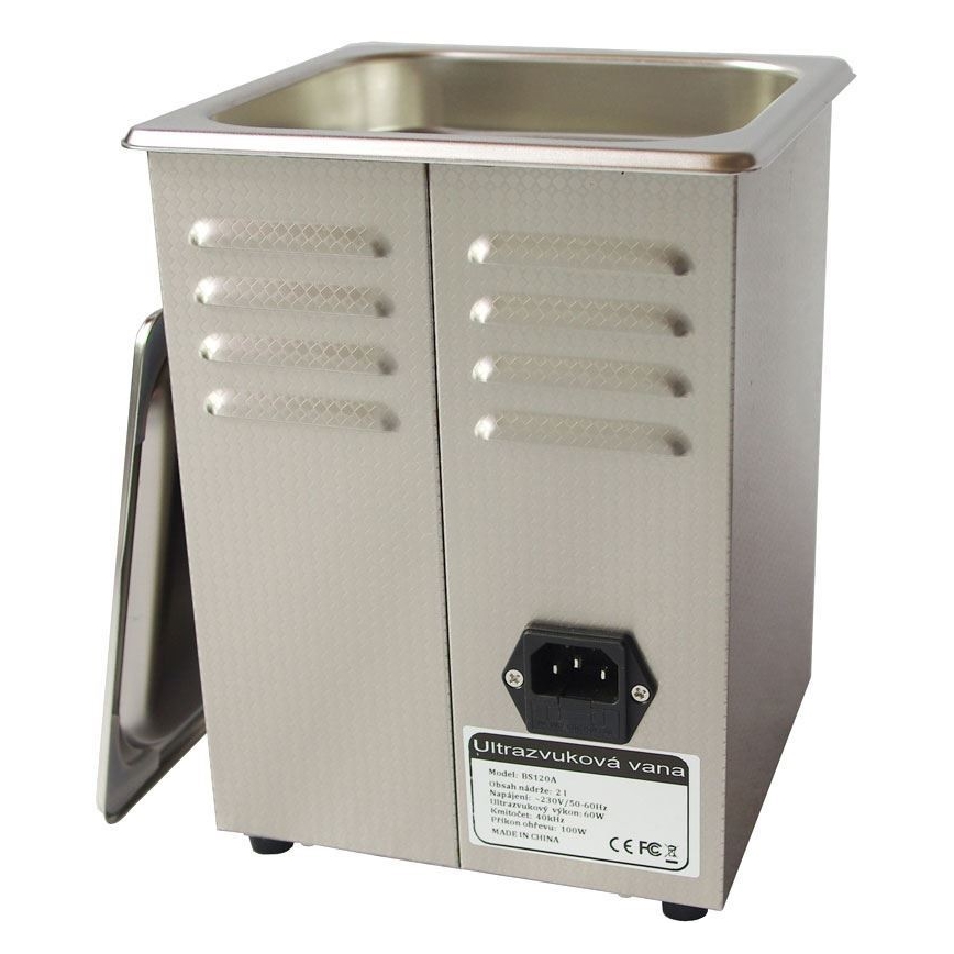Ultraschallreiniger mit Heizung 160W/230V 2 l