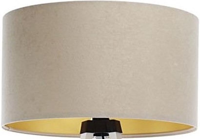 Universal Lampenschirm STANDARD E27 Ø 45 cm Beige/Gold