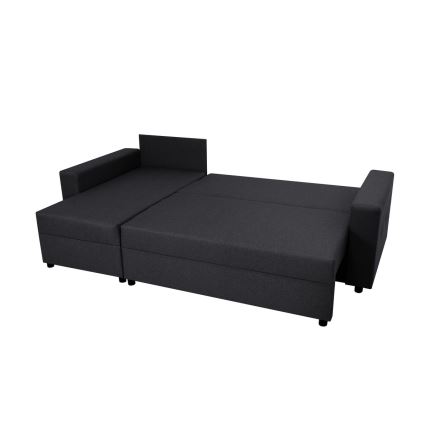 Universelles Ecksofa mit Schlaffunktion und Stauraum SEVILLA Anthrazit