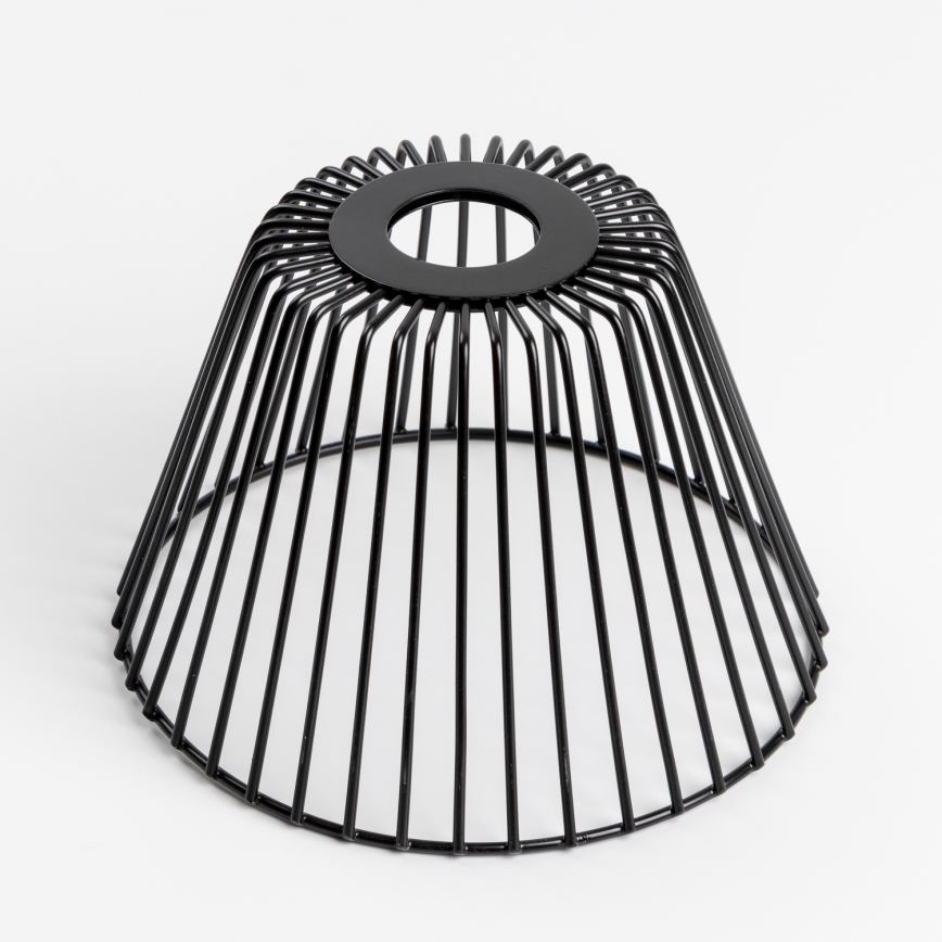 Universell einsetzbarer Lampenschirm CURITIBA Ø 21 cm, schwarz