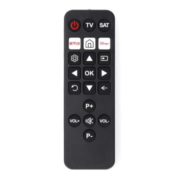 Universelle Fernbedienung für TV 2xAAA