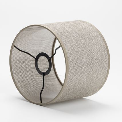 Universeller Ersatz-Lampenschirm WALEC E27 16x20 cm Jute