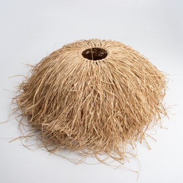 Universeller Lampenschirm KERIA Ø 60 cm, braun