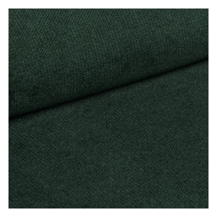 Universelles, beidseitig montierbares, ausklappbares Ecksofa in L‑Form mit Stauraum SALVADA grün