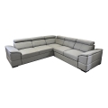 Universelles Eck-Schlafsofa mit Stauraum GRANADA in Grau