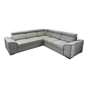 Universelles Eck-Schlafsofa mit Stauraum GRANADA in Grau
