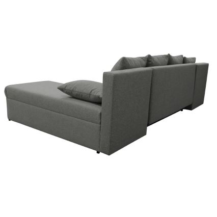 Universelles Eck-Schlafsofa mit Stauraum in U-Form ALMEIDA Anthrazit