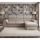 Universelles Ecksofa SALVADA in L-Form mit Schlaffunktion und Stauraum, Beige