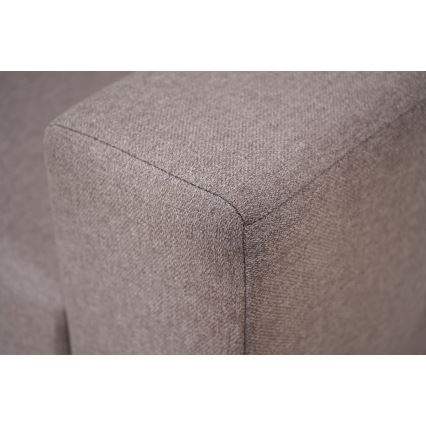 Universelles Ecksofa mit Schlaffunktion und Stauraum SEVILLA in Grau