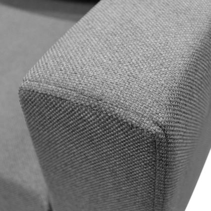 Universelles Eck-Schlafsofa mit Stauraum in U-Form SEYA, grau