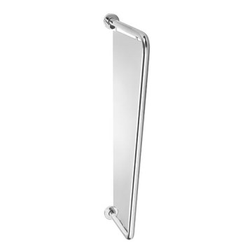 Urinal-Trennwand 6x86 cm, Edelstahl/Silber