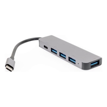 USB-C-Hub 5-in-1 mit Power Delivery 100 W