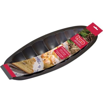 Vánočka-Backform TORO, schwarz