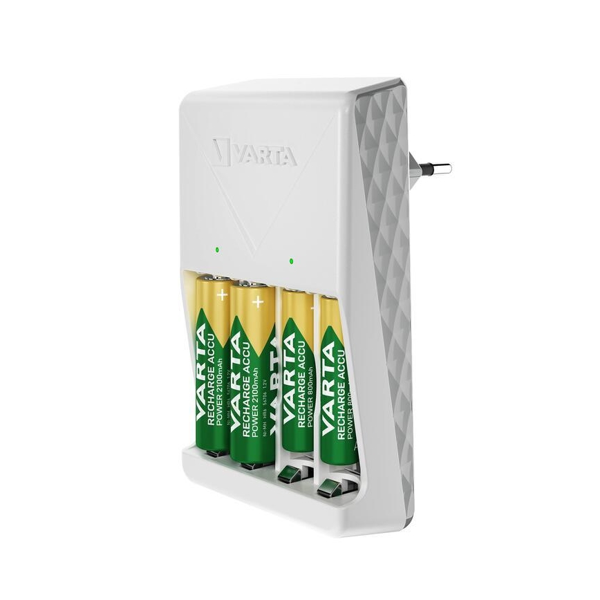 Varta 57657101451 - Ladegerät für Batterien 4xAA/AAA 2100mAh 230V