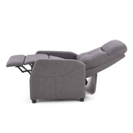 Verstellbarer Sessel FELIPE in Grau