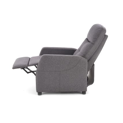 Verstellbarer Sessel FELIPE in Grau