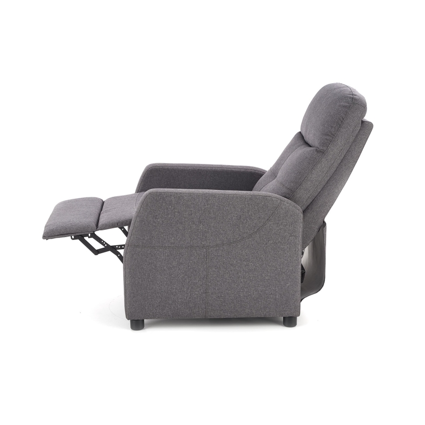 Verstellbarer Sessel FELIPE in Grau