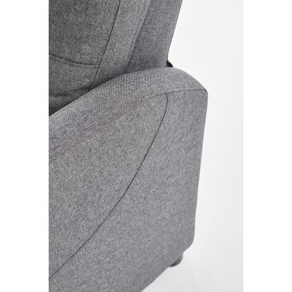 Verstellbarer Sessel FELIPE in Grau